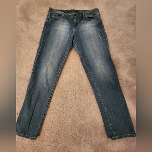 Calvin Klein, Boyfriend Straight-Leg Jeans, Size 14